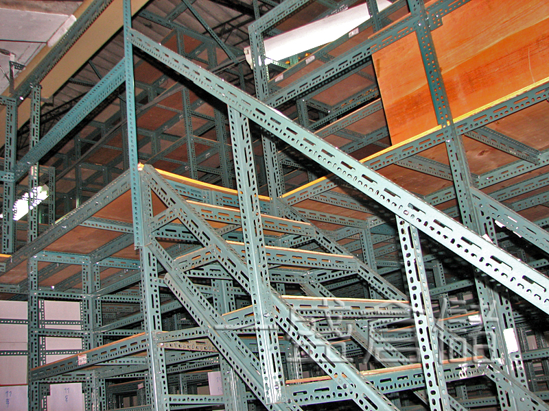 積層式倉儲系列 角鋼型積層架